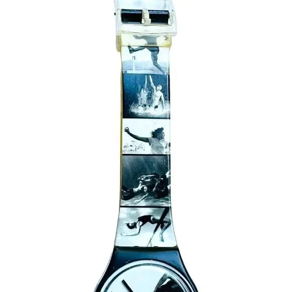 SWATCH Watch Autographed By 1996 Olympic Games Designer Annie Leibovitz GB178 Su